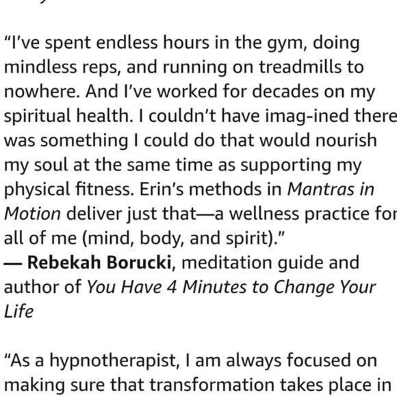 Mantras in Motion Manifest Mindful Movement Mind Body Spirit Yoga Hardcover Book - Picture 14 of 15